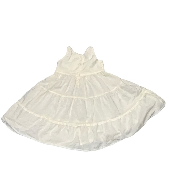 Strasburg Girl’s Pale Yellow Embroidered Cotton Sundress size 4 - Picture 5 of 8